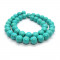 Reconstituted Turquoise 10mm Round Beads