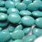 Reconstituted Turquoise 15x20mm Oval Beads