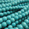 Reconstituted Turquoise 4mm Round Beads 