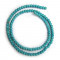 Reconstituted Turquoise 4mm Round Beads 