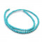 Reconstituted Turquoise Matte 4mm Round Beads