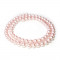 Shell Pearl Pink 6mm Round Beads