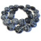 Snowflake Obsidian 16mm Coin Beads