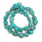 Stabilised Turquoise 14-16mm Nugget Beads 