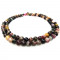 Multicolour Tourmaline 4mm Round Beads