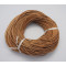 Peru Brown Cowhide Leather Cord 1.5mm Round 10M Roll