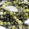 Yellow Turquoise 4mm Round Beads