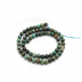 Natural Chrysocolla 6mm Round Beads 