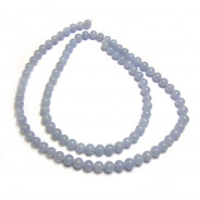 Angelite 4mm Round Beads