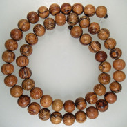 Bayong 8mm Round Wood Beads