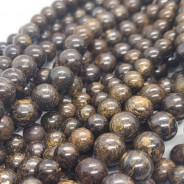 Bronzite 8mm Round Beads