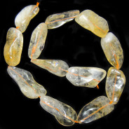 Citrine Large Nugget Beads