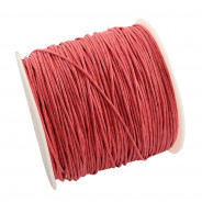 Coral Waxed Cotton Cord 1mm 90M Roll