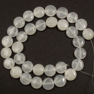 Xingjiang Jade 12mm Coin Beads