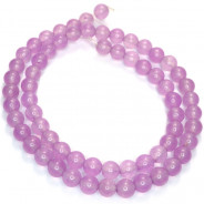 Malay Jade Orchid 6mm Round Beads