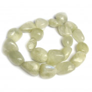 Moonstone 12x16mm Polished Nugget Beads