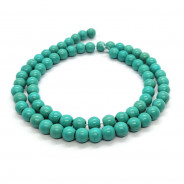 Reconstituted Turquoise 6mm Round Beads