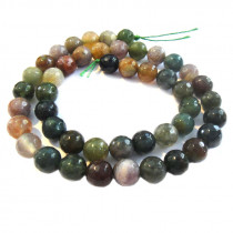 Fancy Jasper Faceted Round 8mm Beads