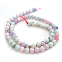 Fire Agate Pastel Colour 6mm Beads