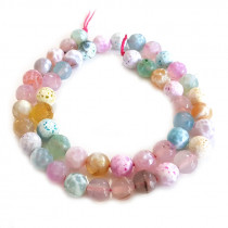 Fire Agate Pastel Colour 8mm Beads