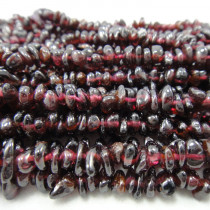 Garnet Chip Beads