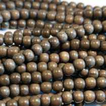Greywood Round 6mm Wood Beads