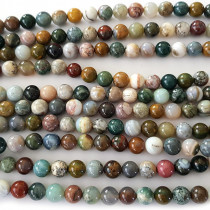 Ocean Jasper 10mm Round Beads