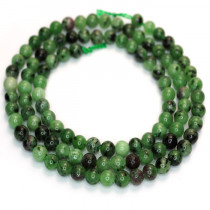 Ruby Zoisite 4mm Round Beads
