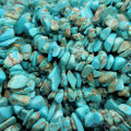 Stabilised Turquoise 5x10mm Chip Beads