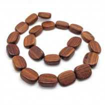 Bayong Sloped Nugget Wood Beads