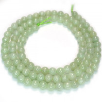 Burma Jade 4mm Round Beads