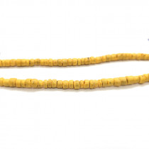 Coco Golden Yellow 3x4mm Wood Beads