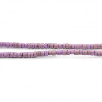 Coco Lavender 3x4mm Wood Beads