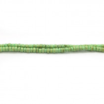 Coco Lime Green 3x4mm Wood Beads