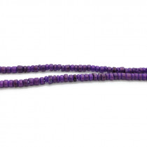 Coco Violet 3x4mm Wood Beads