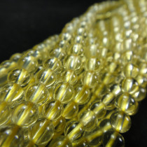 Lemon Quartz 4mm Round Beads
