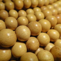 Nangka 8mm Round Wood Beads