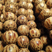 Palmwood 8mm Round Wood Beads
