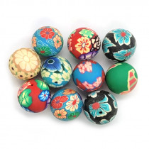 Polymer Clay Beads 18mm 