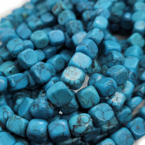 Synthetic Turquoise Small Nugget Beads