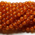 Imitation Amber 6mm Round Beads