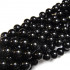 Black Tourmaline 6mm Round Beads