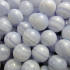 Blue Lace Agate 8mm Round Beads