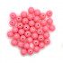 Hot Pink Acrylic Bubblegum Beads 16mm