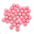 Medium Pink Acrylic Bubblegum Beads 16mm