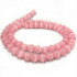 Cats Eye Pink 6mm Round Beads