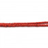 Coco Red 3x4mm Wood Beads