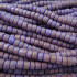 Coco Lavender 4x6mm Wood Beads