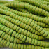 Coco Lime Green Wood Beads