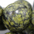 Yellow Cracked Mashan Jade 6mm Round Beads